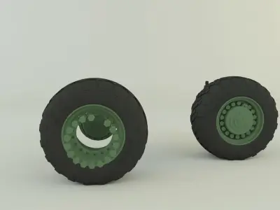 Russian Defense wheel 3D model