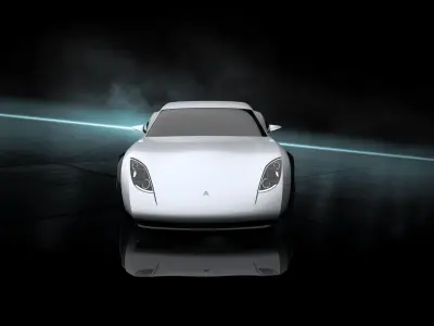 CeGo Raiju Electric Concept Car- a TVR concept 3D model