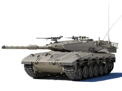 Merkava Mk-3B 3D model