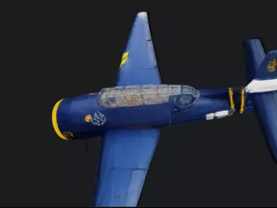 Grumman TBF Avenger 3D Model 3D model