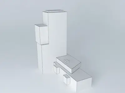 City Business Center Free 3D model