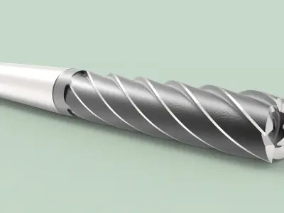 Milling cutter d32 3D model