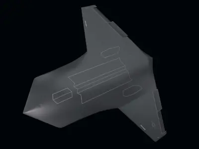 Thanatos Tactical UAV 3D model