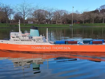MV Europic Ferry RC Ship Boat 3D print model