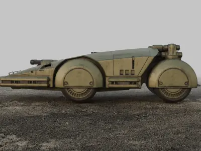 APC - RAZORBACK Low-poly 3D model