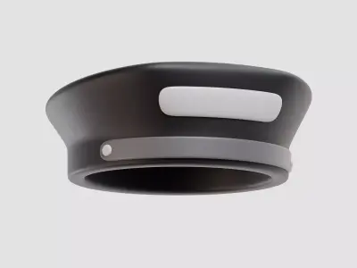 Conductor Cap cartoon Low-poly 3D model