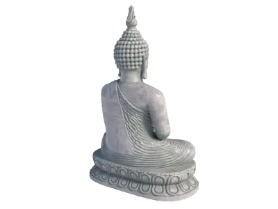 bhuda Low-poly 3D model