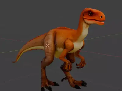 Velociraptor 3D Model 3D model