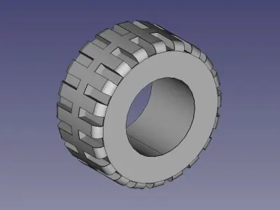 Mini Excavator 3D print model