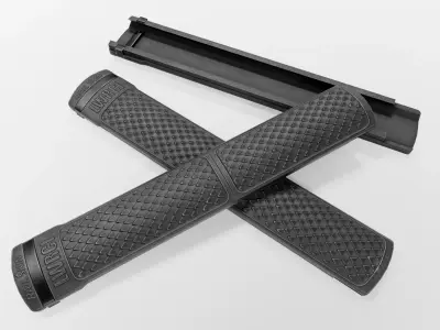 LWRCI RailSkin Picatinny Handguard Grip Panel Low-poly 3D model