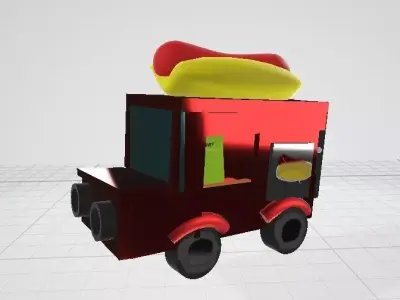hotdog truck Texture