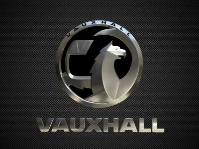 Vauxhall Logo 3D model by 3dlogoman