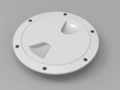 Marine Inspection Lid 3D model
