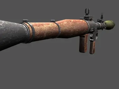 RPG-7 3ds Max 3D model