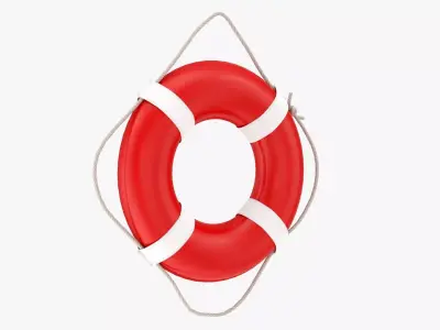 Life-buoy ring 3D model