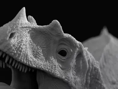 Ceratosaurus - Rigged Dinosaur -Studio Master Collection 3D model