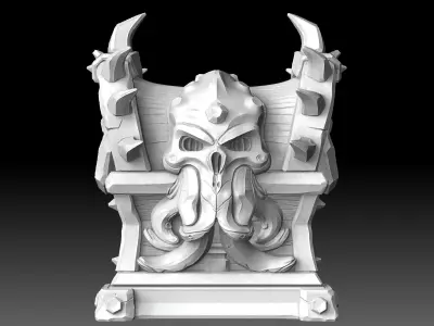 Fantasy chest 3D print model purchase