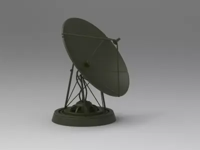 antenna 3D model purchase
