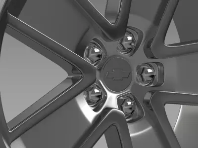 Chevrolet Camaro Redflash 2010 rim 3D model