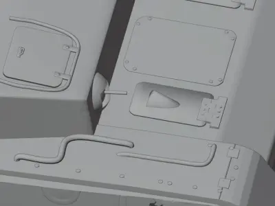 Tank PzKp 3D model