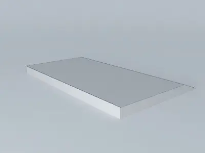 White Ramp Free 3D model