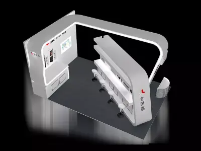Exhibition - Area - 6X8-3DMAX2009-09 3D model