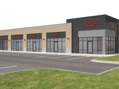 Retail-090 Retail Store 3D model