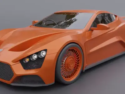 Zenvo ST 1 3D model