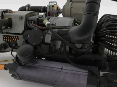 Laser weapon  3D model