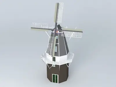 Mill fortune / fortune Free 3D model
