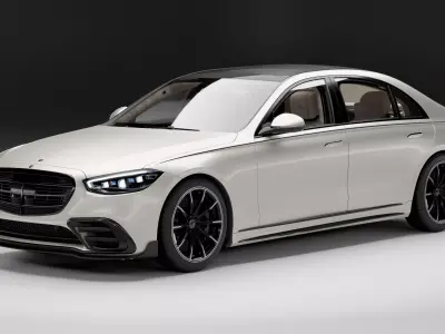 Mercedes-Benz S-Class W223 Brabus Free 3D model