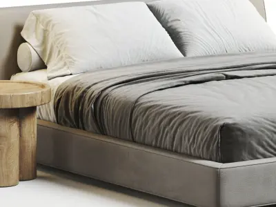 Solftland Bed 3D model