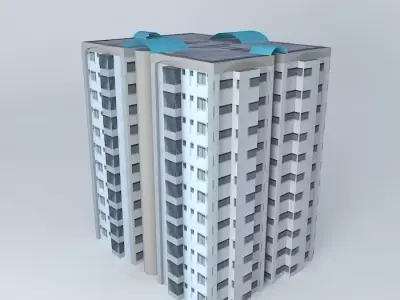 MP Bhaban 3 Free 3D model