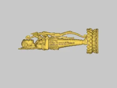 Ram Lalla Murti Gold 3D print model