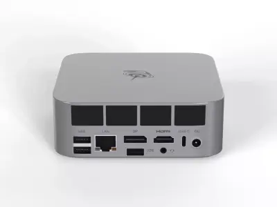 Beelink SER8 Mini Pc Low-poly 3D model