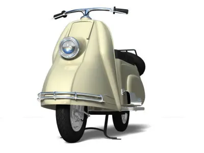 Heinkel Tourist 175A0 3D model