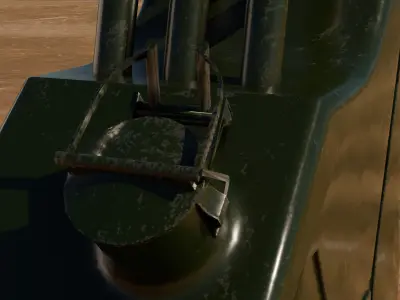 Jerrycan Free low-poly 3D model