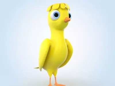 Gloster Canary 3D model