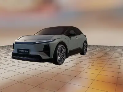 Modern Electric Crossover SUV High Detail Model 3D print model