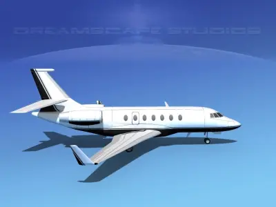 Dassault Falcon 2000 V04 3D model purchase
