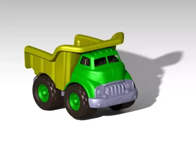 Truck toy 3D print model