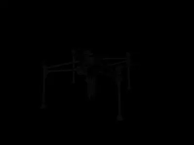 3D Drone dji phantom quadcopter 3D model