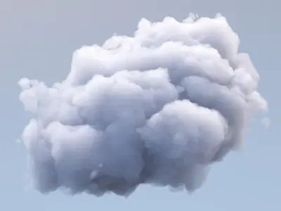 Polygon Cloud Pack 3D model