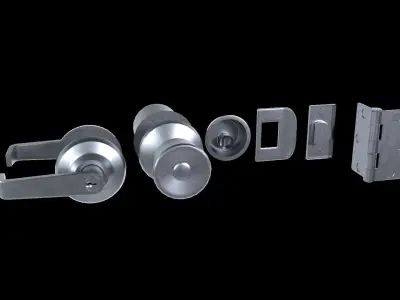 Door Parts 3D model