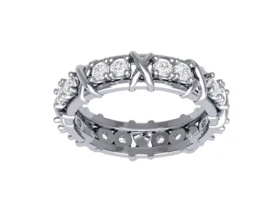 Wedding Ring Free 3D print model shop