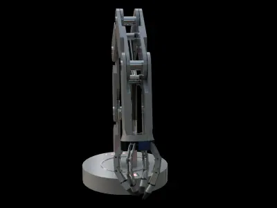 Robot Arm Low-poly 3D model buy