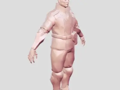 man soldier old 3D print model purchase