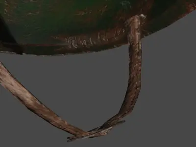 WWI helmet lowpoly Low-poly 3D model