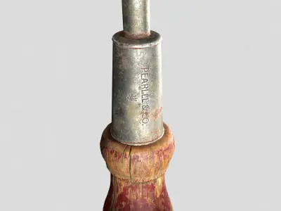 Old screwdriver low-poly 3D model Low-poly 3D model
