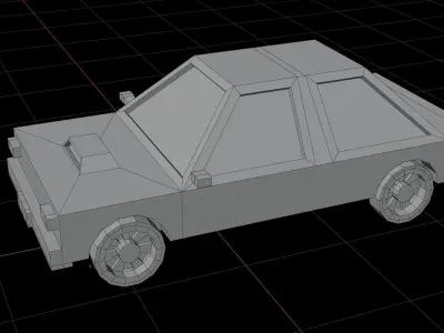 low poly car Free low-poly 3D model by danit3d from CGTrader (Low-poly)